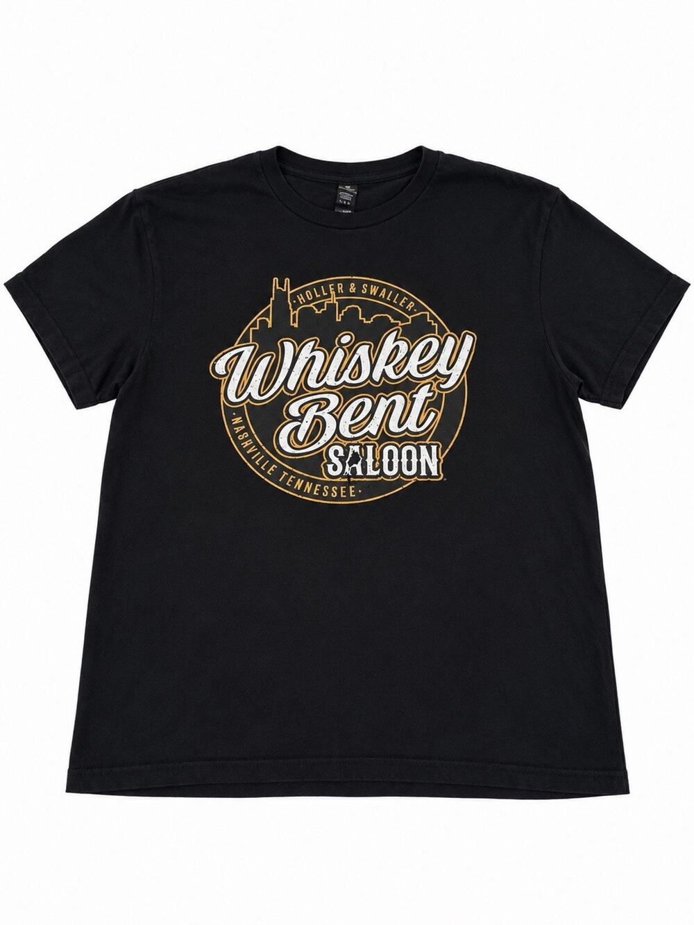 Whiskey Bent Saloon Nashville Tennessee T-Shirt Men’s Large Black